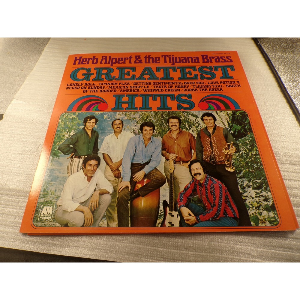 Herb Alpert & The Tijuana Brass Greatest Hits Vinyl LP A&M Records SP 4245 1970